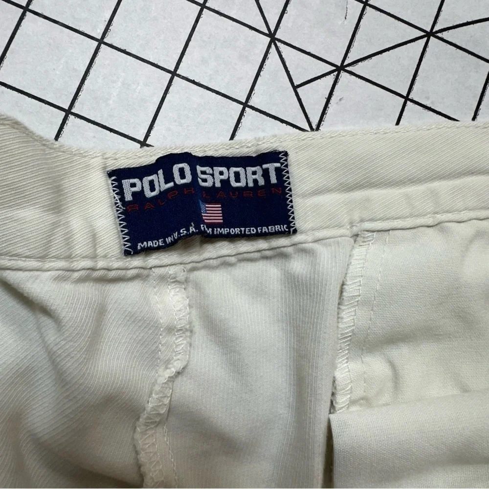 Polo Sport VNTG made in USA sz 32 tennis shorts A33